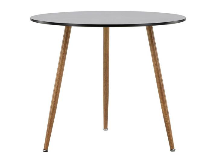 ESSTISCH Polar Schwarz/Hellbraun L:90cm