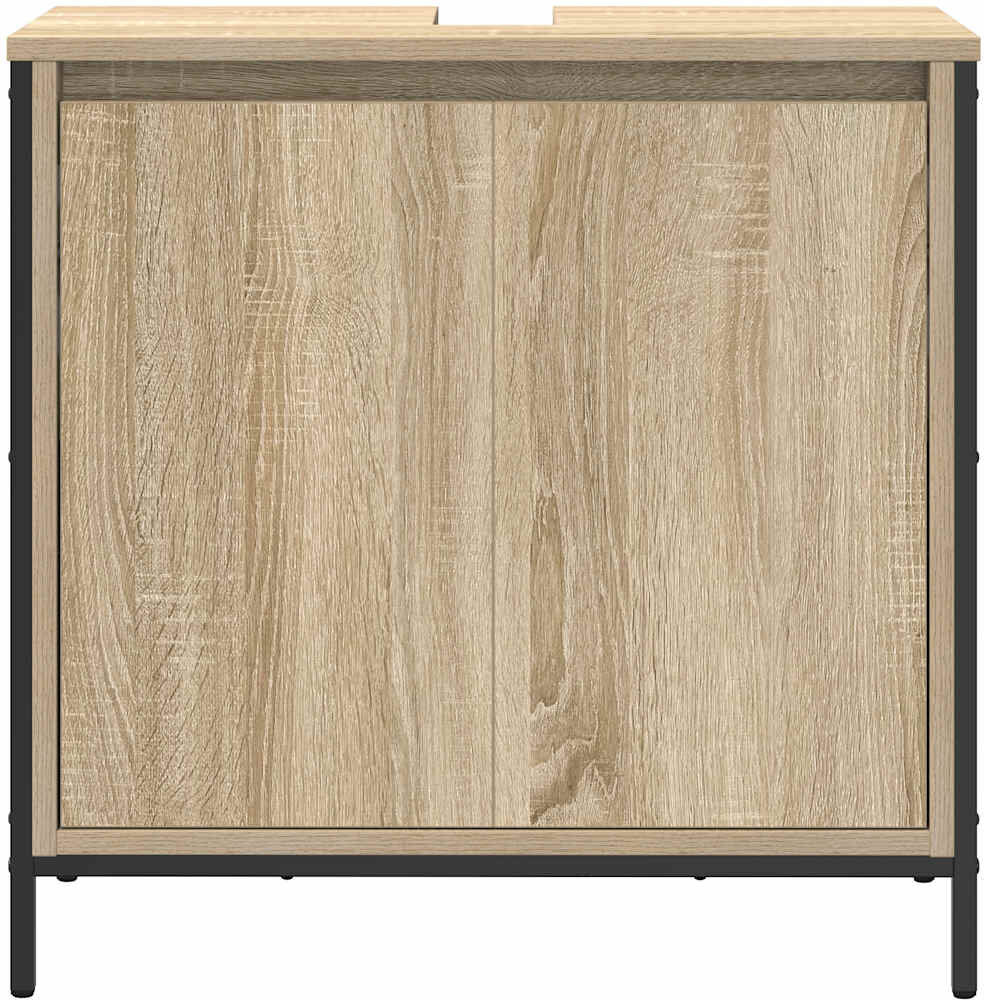 Borough Wharf 60mm Single Bathroom Vanity with Basin Sonoma Oak
