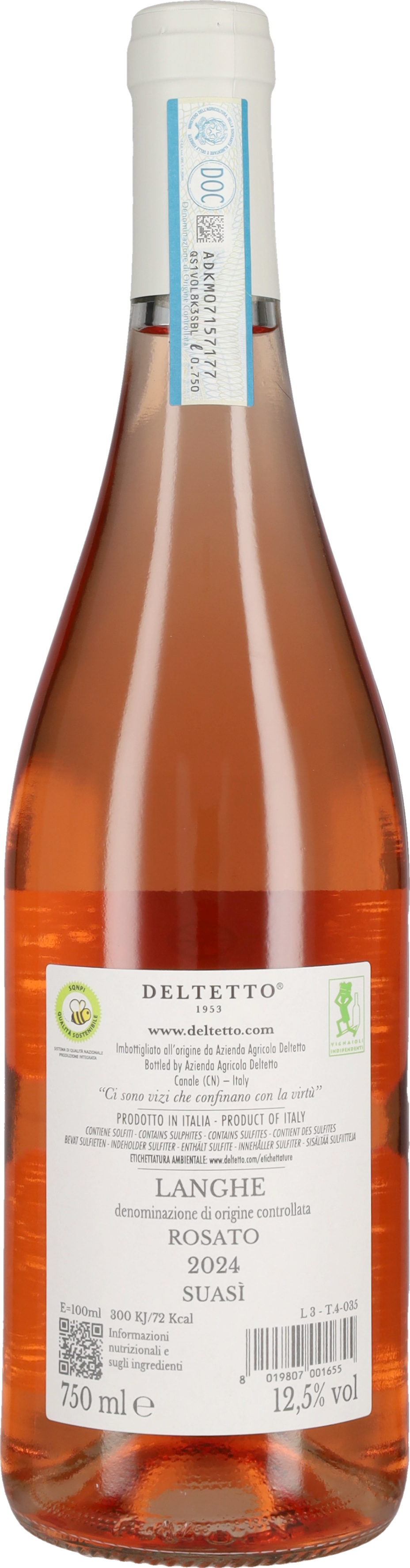 Deltetto Nebbiolo Rosato 'Suasì' 2025