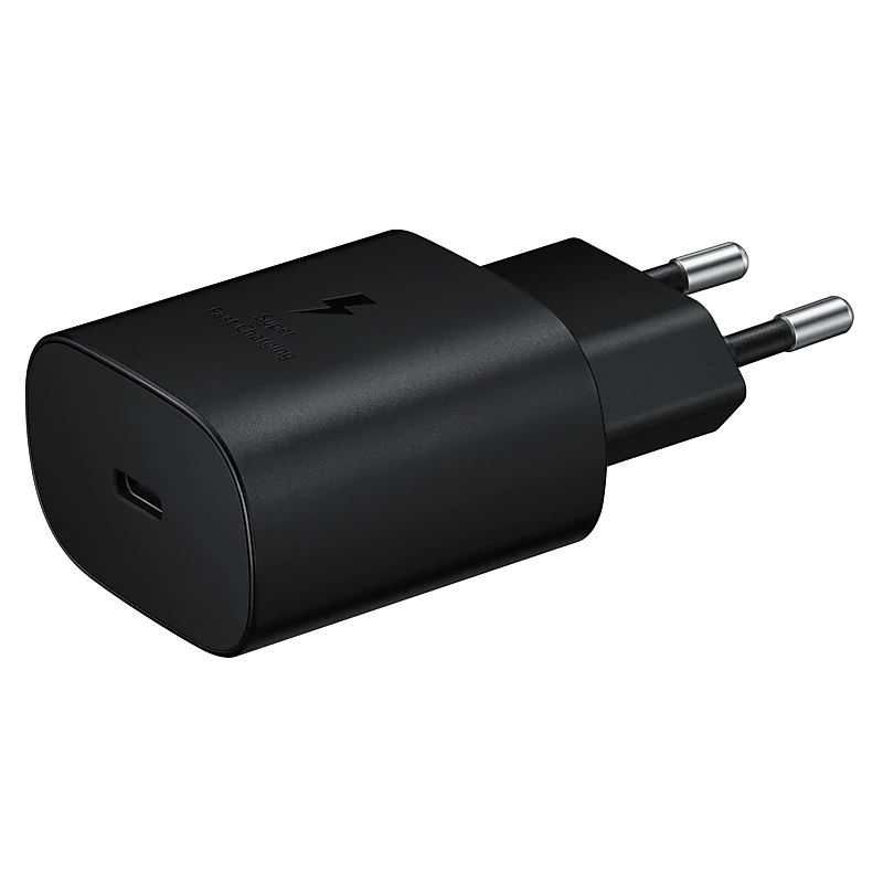 Samsung Schnellladegerät USB Typ C, 25W, 1m, schwarz