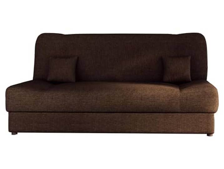 Mirjan24 Schlafsofa Jonas, Sofa mit Bettkasten und Schlaffunktion, Bettsofa, Dauerschläfer-Sofa, Schlafcouch, Materialmix, Couch vom Hersteller, Wohnlandschaft (Lux 12)