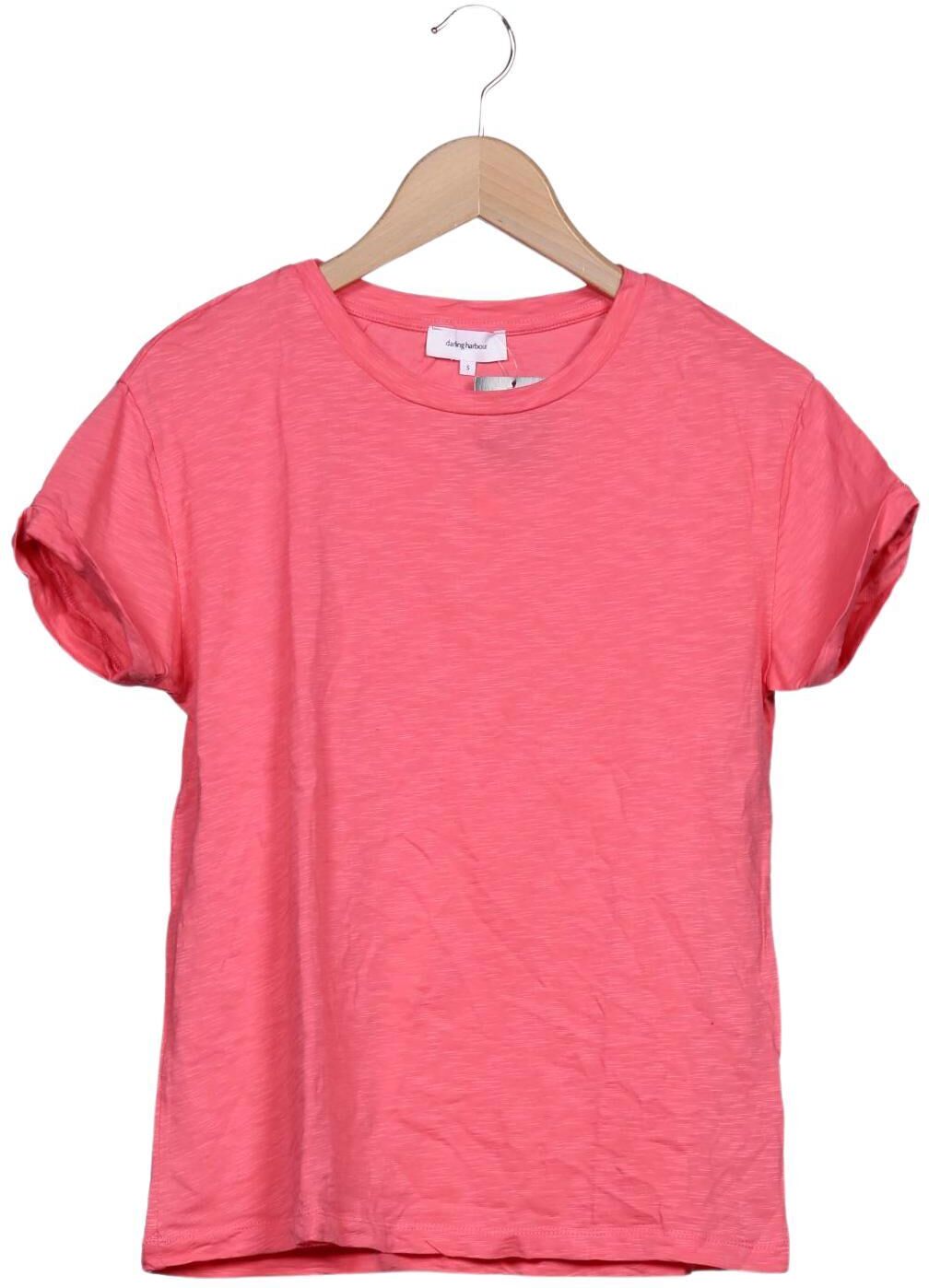 darling harbour Damen T-Shirt, Pink, Gr. S, Baumwolle - Second Hand