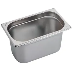Gastronoble Gastro M GN-Behälter GN1/4 - 15cm - 2 Behälter - 304 Edelstahl