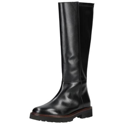 Stiefel GEOX "Geox Stiefel Leder/Synthetik", Damen, Gr. 41, schwarz, Leder, Synthetik, Schuhe Stiefel
