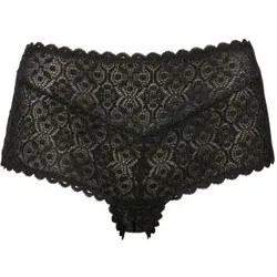 Trofe Maya Lace Midi Brief Schwarz Polyamid Medium Damen