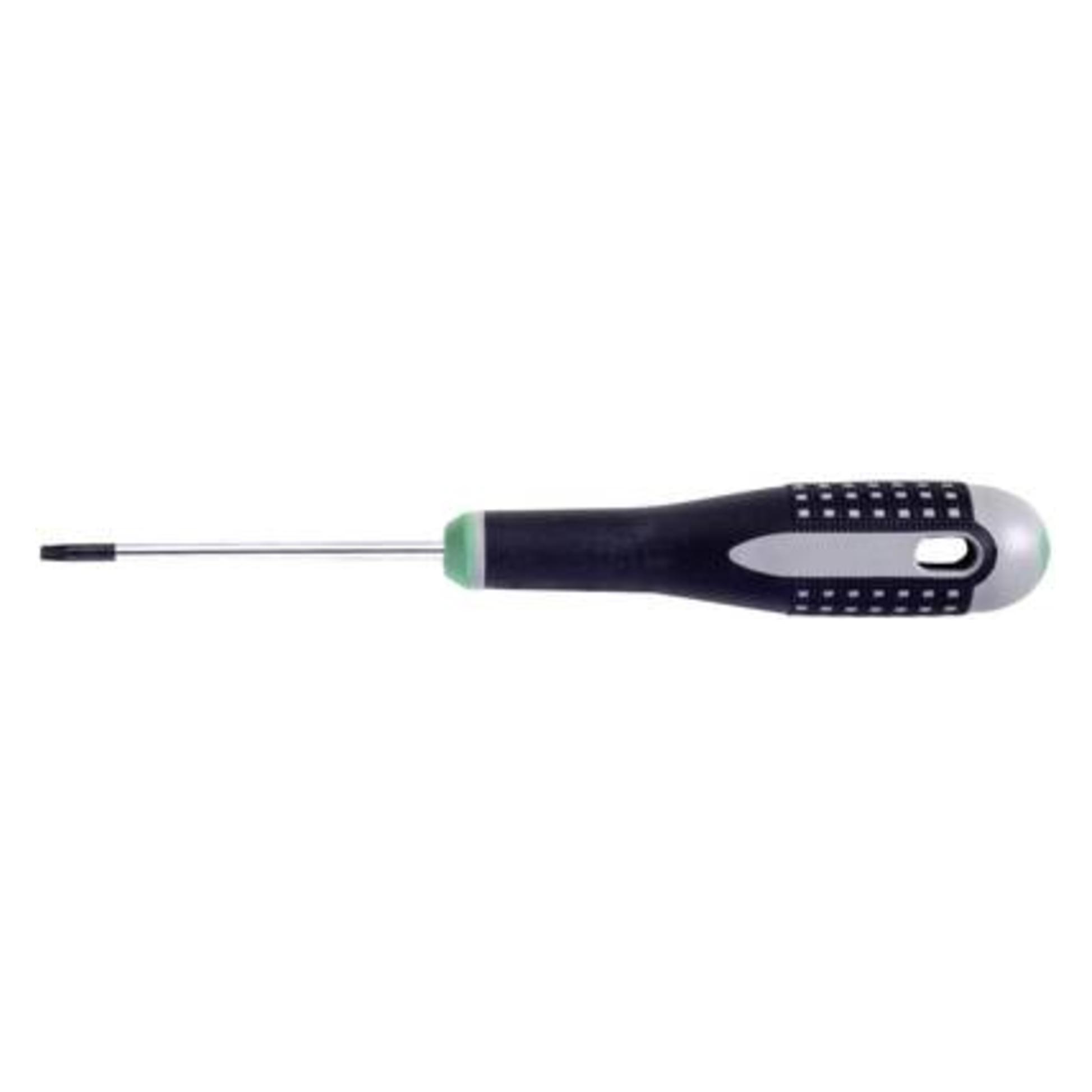 Bahco ERGO manipulationssicherer TORX - Schraubendreher mit Gummigriff, TR7 x 75 mm (TX) (BE-7907)
