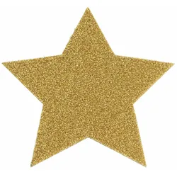Deko-Stern - GLIMMER - Gold - 16,5 cm