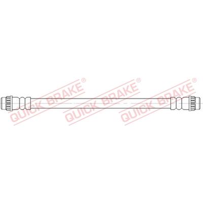 QUICK BRAKE Bremsschlauch 25.065 für RENAULT