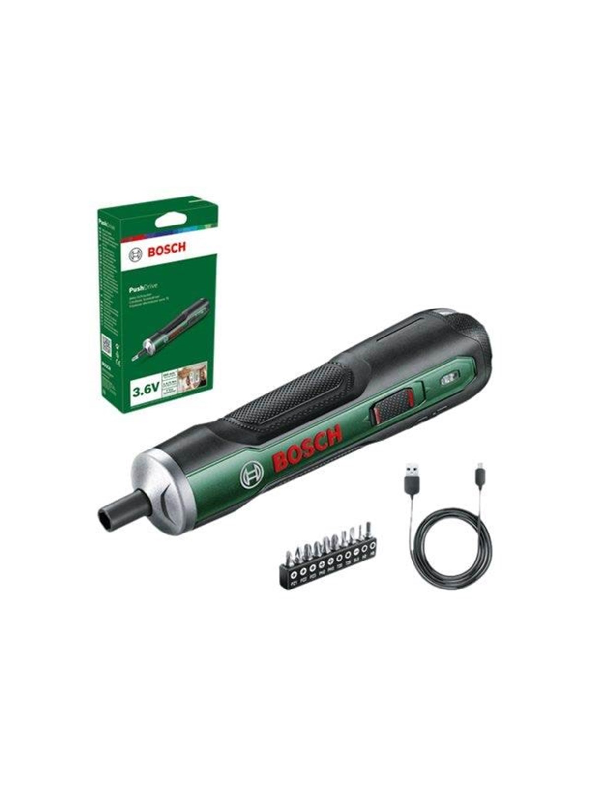 Bosch PushDrive CORDLESS SCREWDRIVER