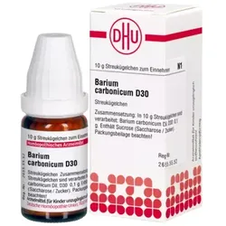 BARIUM CARBONICUM D 30 Globuli 10 g Globuli