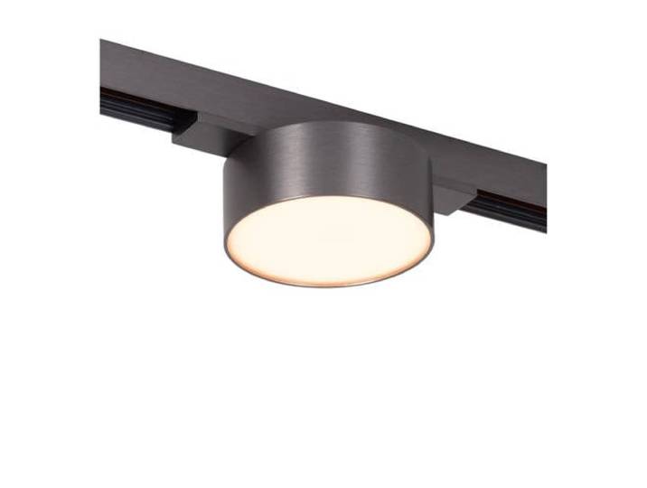 Lucide aluminium dimbare LED railverlichting - zwart/chroom
