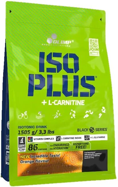 Olimp Iso Plus L-Carnitine 1505g Laranja.