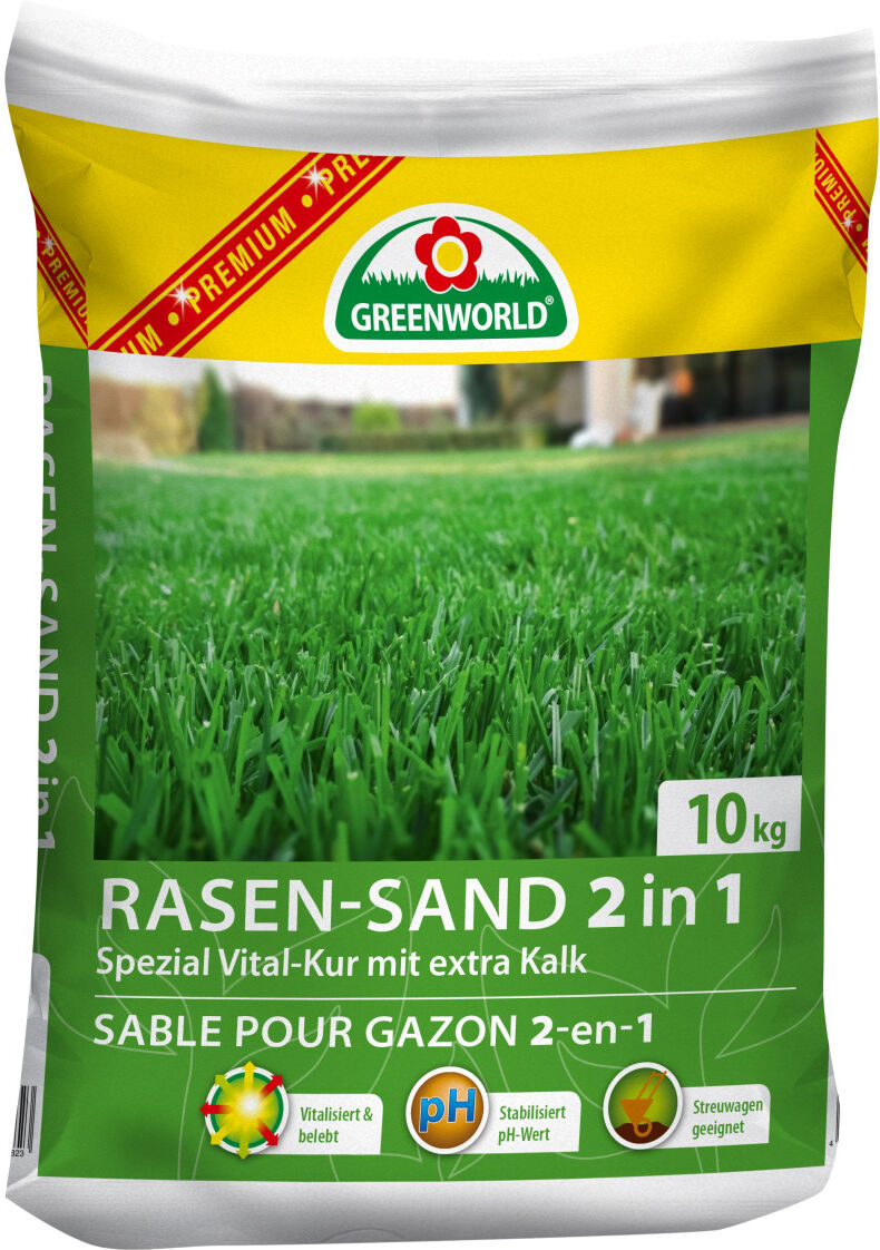 ASB Greenworld Premium Rasenkalk 2in1, 10 kg