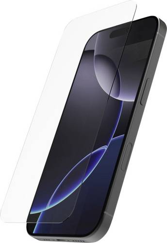 hama 00228553 Handy-Schutzglas "Clear Protect" für Apple iPhone 17 Pro, Montagehilfe