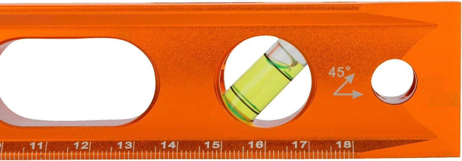 Bahco 9-inch aluminium torpedo waterpas