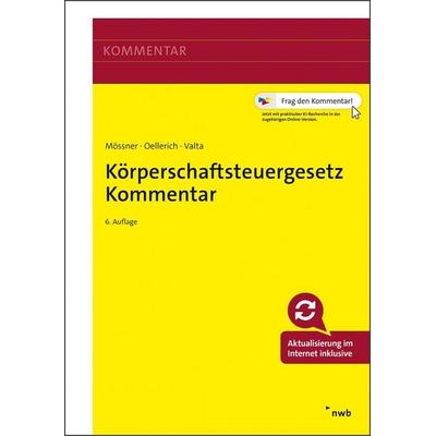 Körperschaftsteuergesetz Kommentar, Set von , Nwb Verlag, 978-3-482-64316-3