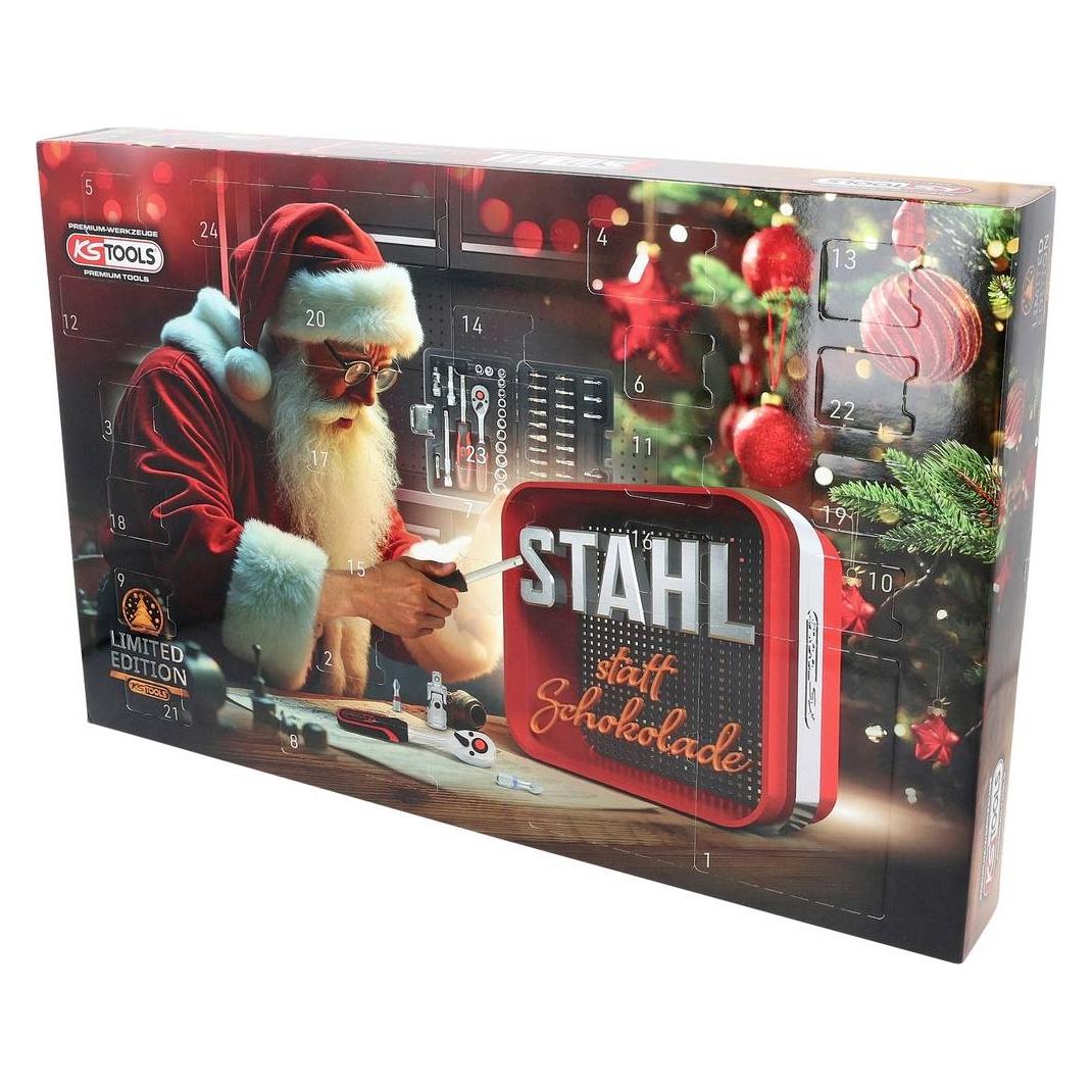 KS Tools Werkzeug Adventskalender 2025 Profi Tools 46 Teile (46 Türchen) (899.1000)