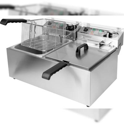 Yato Gastro Fritteuse 2x8L 2x3300W 425x580x335mm