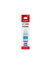 Canon GI 590 C 70 ml Cyan Original Nachfülltinte für PIXMA G1501 G1510 G2500 G2501 G2510 G3410 G3500 G3501 G3510 G4410 G4500 G4511 (1604C001)