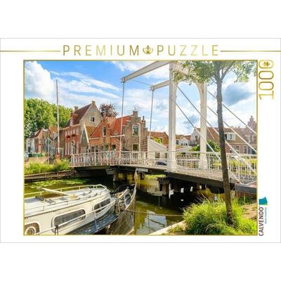 CALVENDO Puzzle Edam Baanbrug | 1000 Teile Lege-Größe 64x48cm Foto-Puzzle für glückliche Stunden