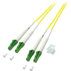 Danicom OS2 duplex Glasfaserkabel LC/APC-LC/APC 3m (3 m), Netzwerkkabel