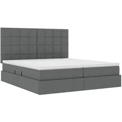 vidaXL, Bett, Iris Block with squares (180 x 200 cm)