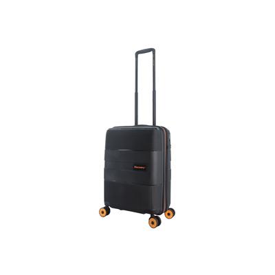 Koffer DISCOVERY "Trails", Gr. B/H/T: 39cm x 55cm x 22cm, schwarz, mehrfarbig, Koffer, aus Polypropylen