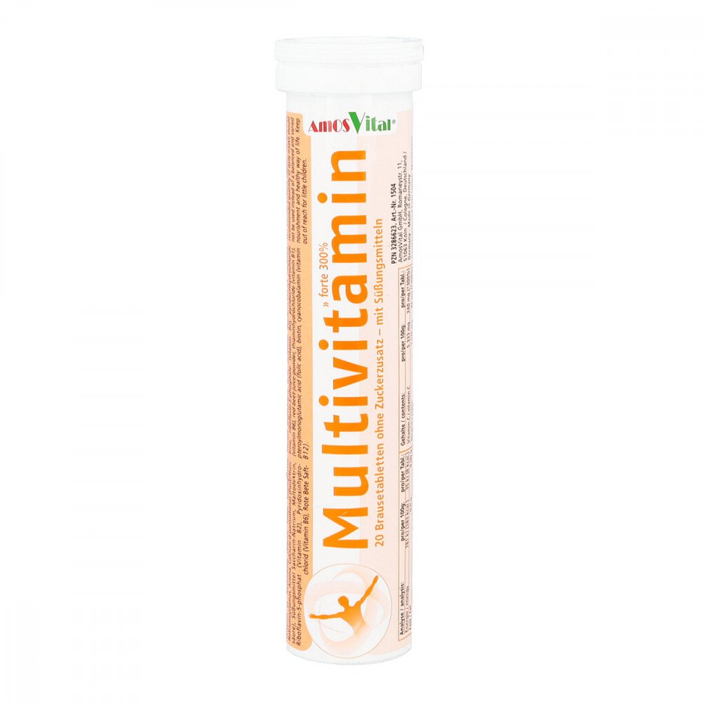 AMOSVITAL GmbH Multivitamin Brause Soma Tabletten 03286623