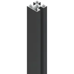 OSMO Pfosten Alu TYP D Anthrazit 7x7, 100cm