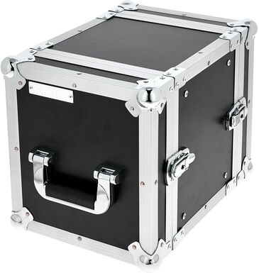 Flyht Pro "Stage Rack 9,5" 6U Double Door" Schwarz