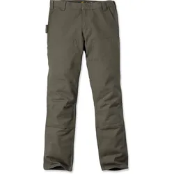 Carhartt Duck Double Front, Cargohose - Dunkelgrau (217) - W30/L30