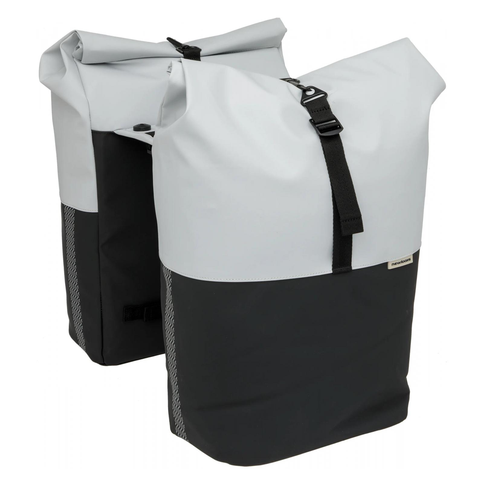 New Looxs Doppelpacktasche Nyborg Double MIK 2.0 Light Grey Black (34 l) (393.537MIK2)