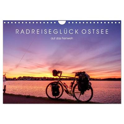 Radreiseglück Ostsee (Wandkalender 2027 DIN A4 quer), CALVENDO Monatskalender