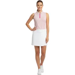 Callaway Polo Deco Geo, ärmellos, fuchsia/weiß