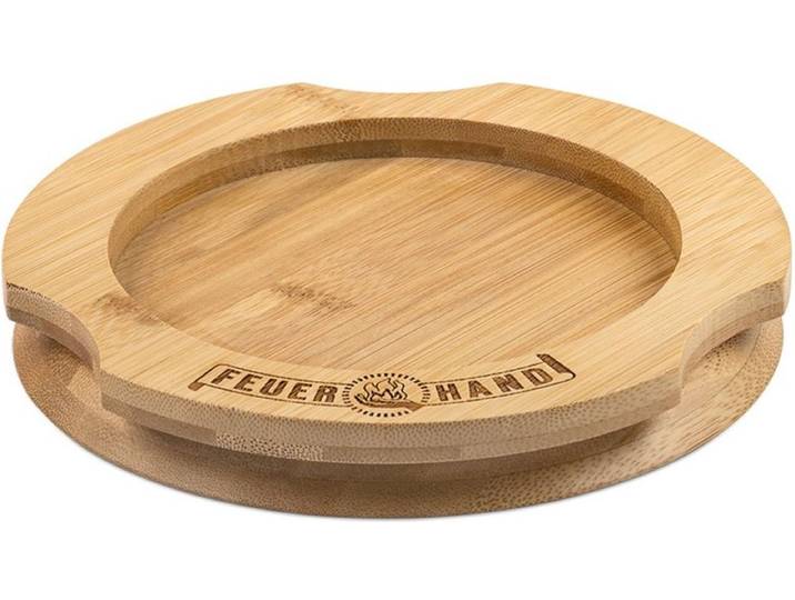 Bamboe onderzetter stormlamp