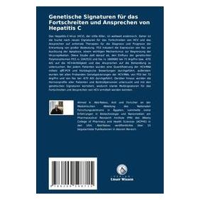 Umbreit Genetische Signaturen für das Fortschreiten und Ansprechen von Hepatitis C (69139380)