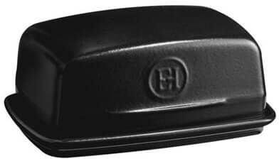 Emile Henry Black Truffle Butter Dish