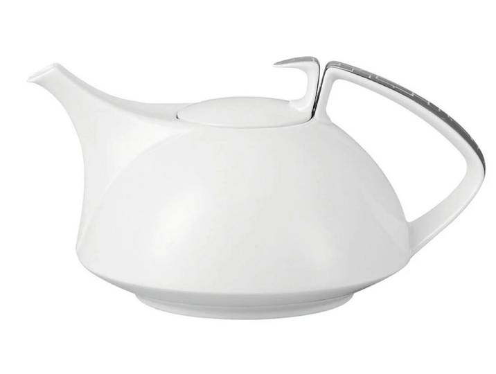 Rosenthal Teekanne TAC Gropius Skin Platin Teekanne 1,35 l, Kannen