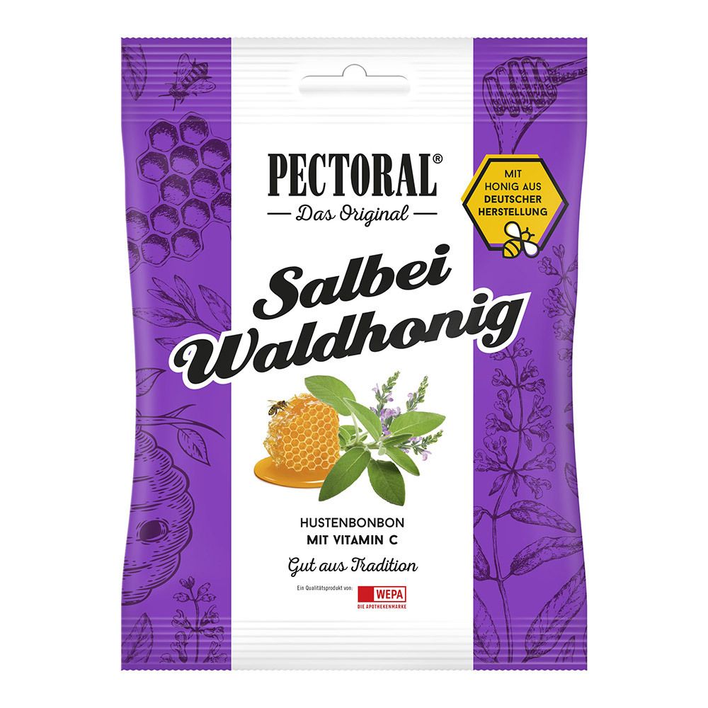 Pectoral Salbei Waldhonig Bonbons Btl. 72 g