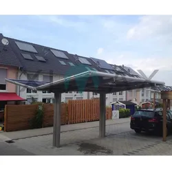 Ximax Carport Linea Typ 110 Y-Ausführung 555 x 547cm Schwarz