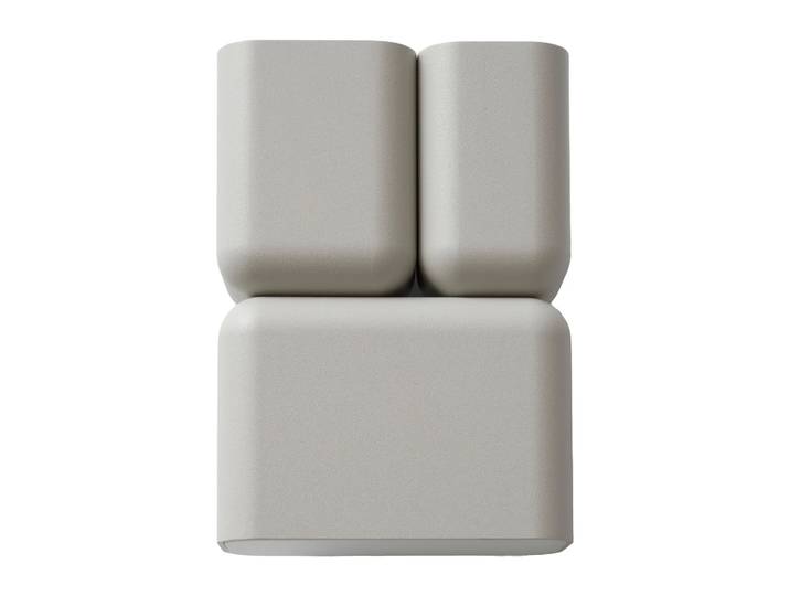 &Tradition Applique murale Tabata LN10 Silk grey