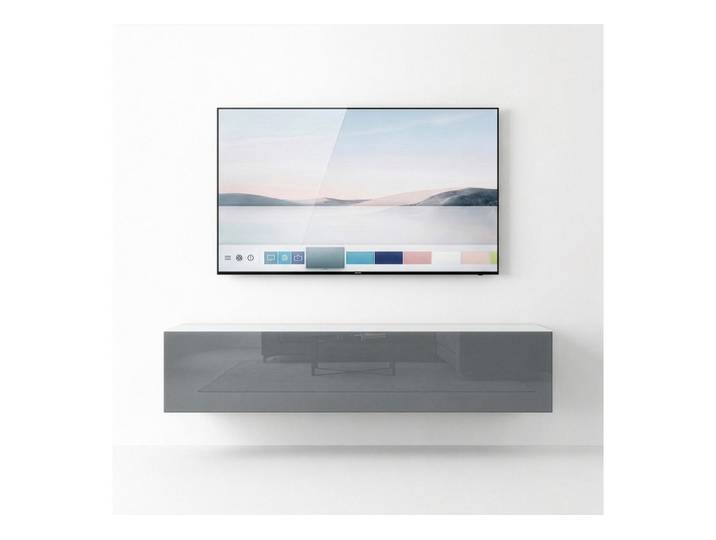 InnoFurn TV-Board Vela hängender Lowboard (1x hängender Tv-Schrank), Sanftes Öffnen, Made in Germany, Modernes Design, hängender Tv-Board