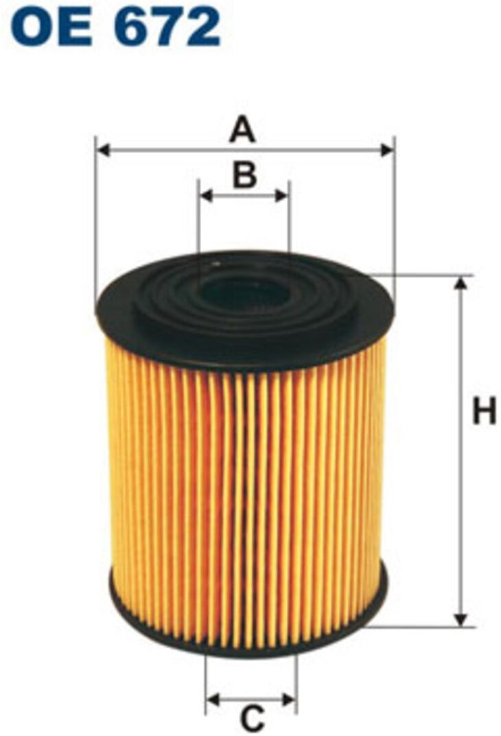 Ölfilter FILTRON OE672
