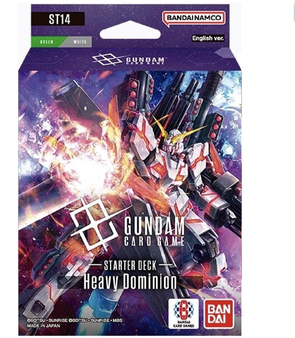 Bandai Gundam Card Game ST14 Zware Dominantie Startende Deck