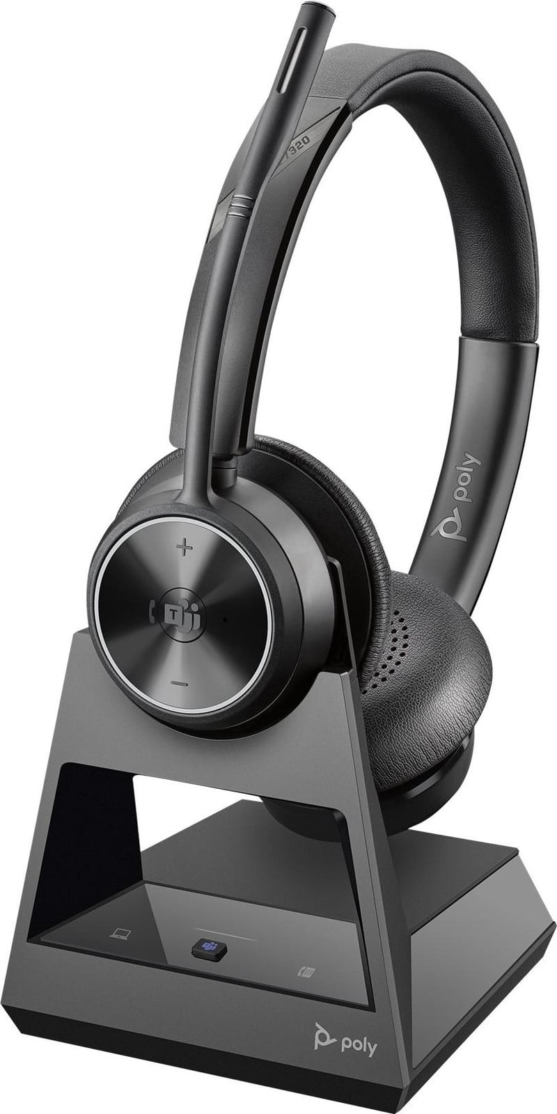 Poly Savi 7320 - 7300 Office Series Draadloos DECT Over-ear Headset-systeem