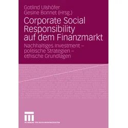 Corporate Social Responsibility auf dem Finanzmarkt, Fachbücher