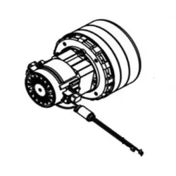 Numatic 303880 Saugmotor 3-stufig 24V für TTV678 Numatic Zubehör und Ersatzteile