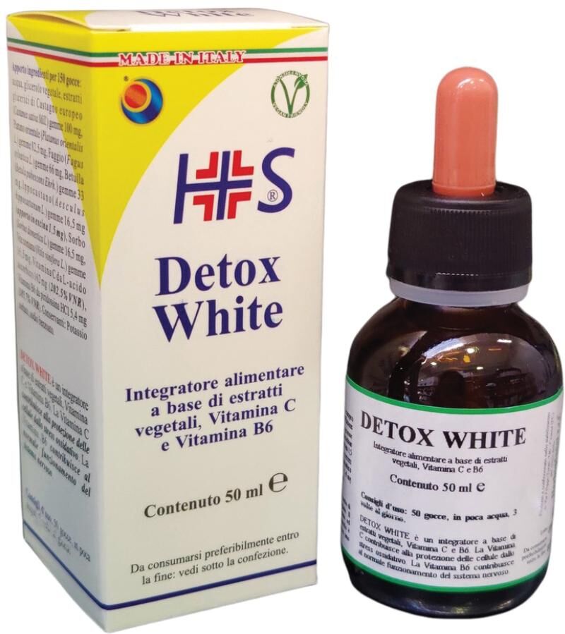 HERBOPLANET Srl DETOX WHITE Gtt 50ml