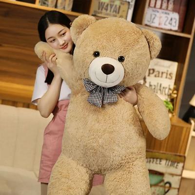 Uplift Essentials Giant Teddy Bear Plush Toy Soft Hugging Pillow pink