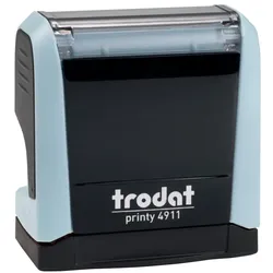 Trodat, Stempel, Typomatic Printy 4.0 Pastell Edition, selbstfärbender Stempel zum Selbersetzen